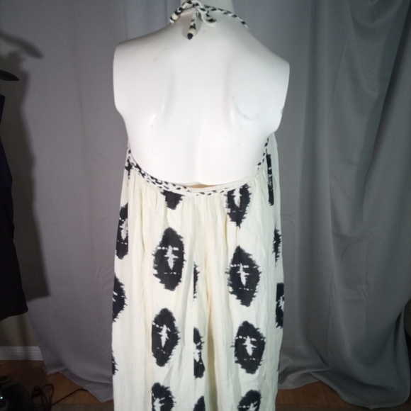 Zara Black and White Spaghetti Strap Sundress - Picture 3 of 3